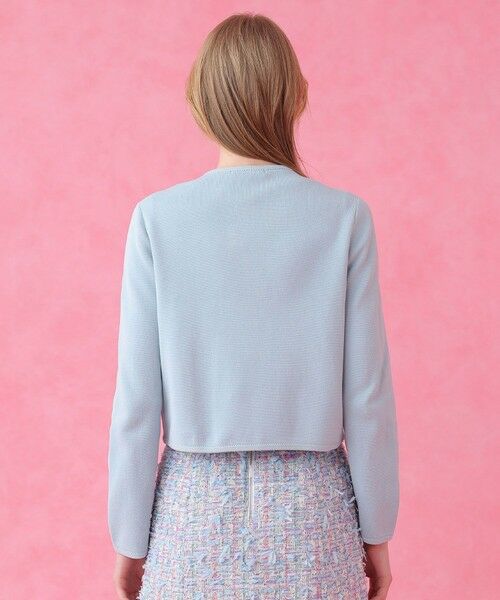 ANAYI / アナイ カーディガン・ボレロ | 【セットアップ対象商品】ブルーミックスツイードコンビ カーディガン | 詳細3