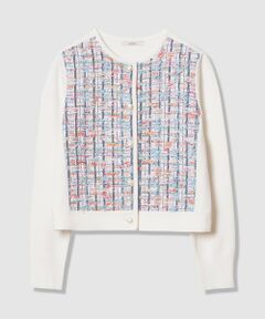 ANAYI / アナイ カーディガン・ボレロ | 【セットアップ対象商品】カラーミックスツイードコンビ カーディガン