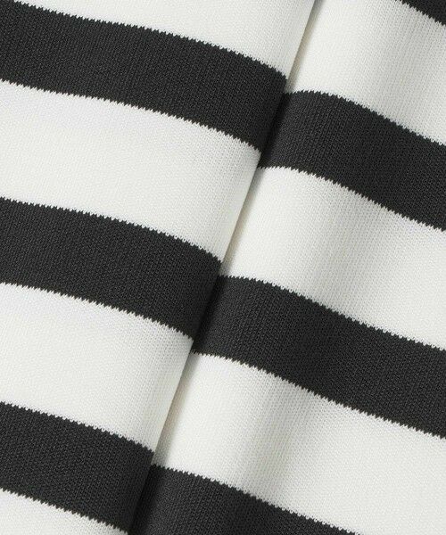 ANAYI / アナイ ニット・セーター | スリーブ釦ボーダー プルオーバー | 詳細2