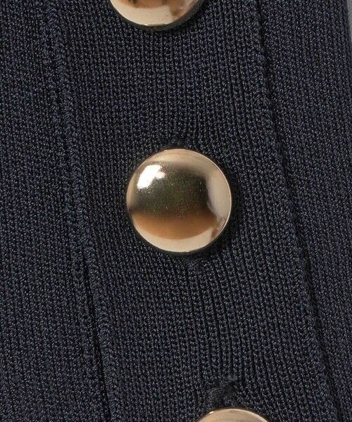 ANAYI / アナイ ニット・セーター | スリーブ釦ボーダー プルオーバー | 詳細7