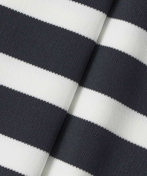ANAYI / アナイ ニット・セーター | スリーブ釦ボーダー プルオーバー | 詳細8