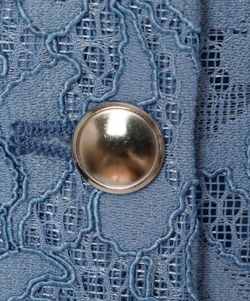 ANAYI / アナイ ブルゾン | 【セットアップ対応商品】メッシュレースノーカラーブルゾン | 詳細22