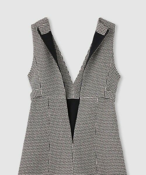 ANAYI / アナイ ドレス | ドビーツィードジャンパーワンピース | 詳細10