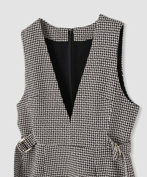 ANAYI / アナイ ドレス | ドビーツィードジャンパーワンピース | 詳細9