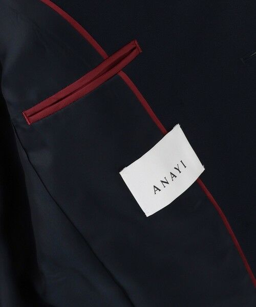 ANAYI / アナイ テーラードジャケット | ウールオックスダブルジャケット | 詳細16