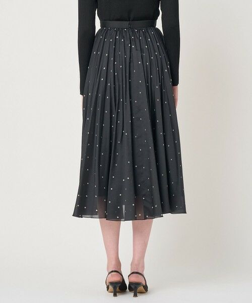 ANAYI / アナイ ロング・マキシ丈スカート | オーガンジードットプリントプリーツ スカート | 詳細18
