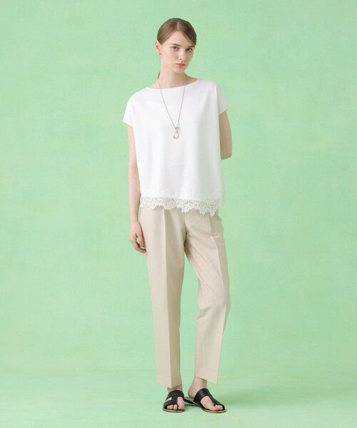 ANAYI / アナイ その他パンツ | サッカーストレッチテーパードパンツ〈セットアップ対応商品〉 | 詳細15