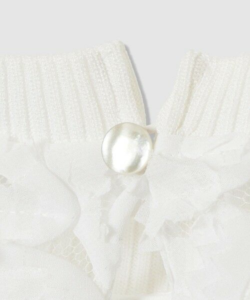 ANAYI / アナイ その他トップス | テープエンブロイダリーリブ ブラウス | 詳細6