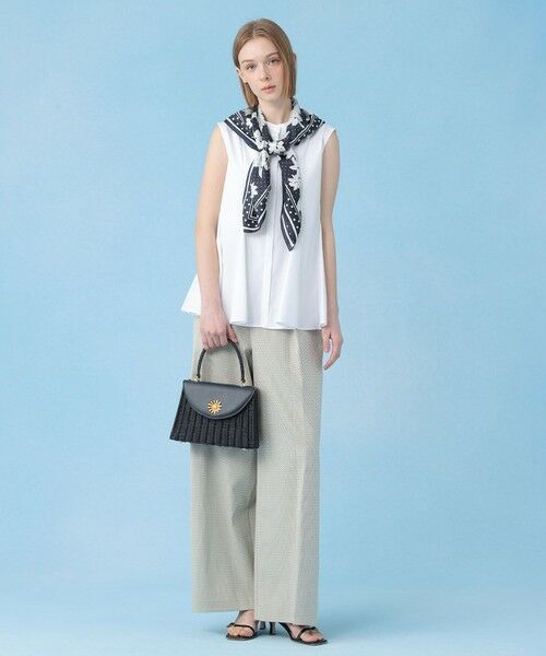 ANAYI / アナイ シャツ・ブラウス | コットンポリブロードマチフレアブラウス | 詳細5