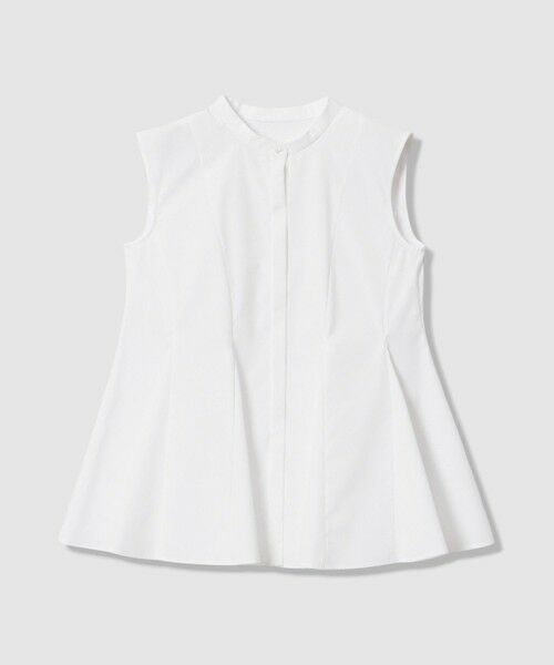 ANAYI / アナイ シャツ・ブラウス | コットンポリブロードマチフレアブラウス | 詳細7