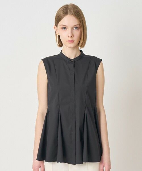 ANAYI / アナイ シャツ・ブラウス | コットンポリブロードマチフレアブラウス | 詳細11