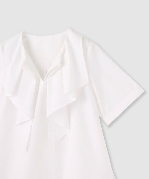 ANAYI / アナイ シャツ・ブラウス | コットンポリブロードラッフルブラウス | 詳細10