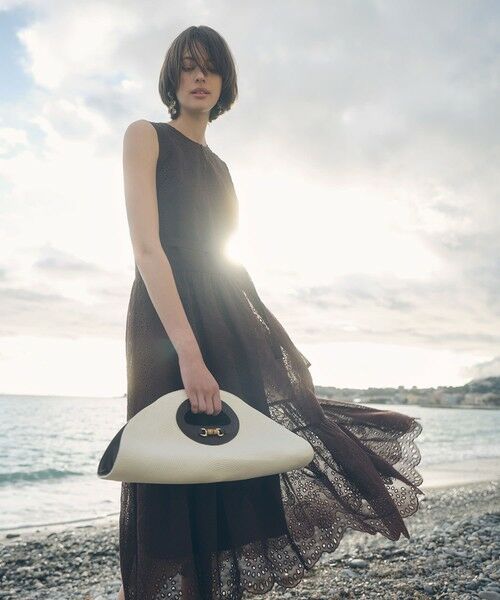 ANAYI / アナイ ロング・マキシ丈ワンピース | エンブロイダリーティアードワンピース | 詳細4