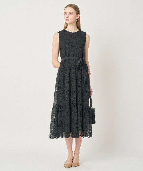 ANAYI / アナイ ロング・マキシ丈ワンピース | エンブロイダリーティアードワンピース | 詳細9