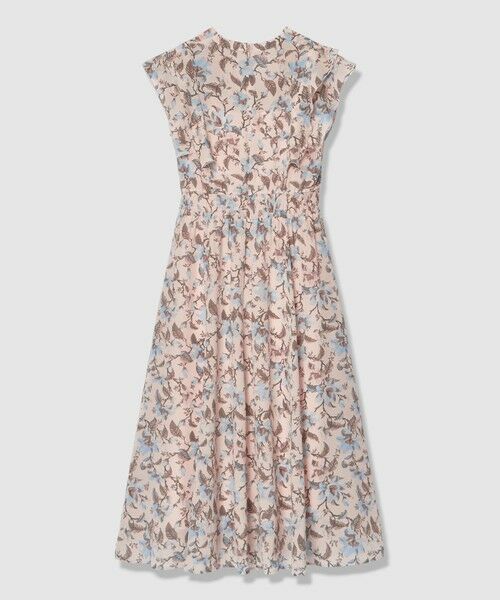 ANAYI / アナイ ロング・マキシ丈ワンピース | ペールフラワープリントフレアワンピース | 詳細10