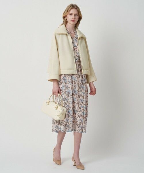 ANAYI / アナイ ロング・マキシ丈ワンピース | ペールフラワープリントフレアワンピース | 詳細8