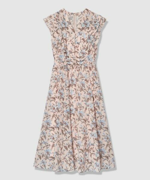 ANAYI / アナイ ロング・マキシ丈ワンピース | ペールフラワープリントフレアワンピース | 詳細9