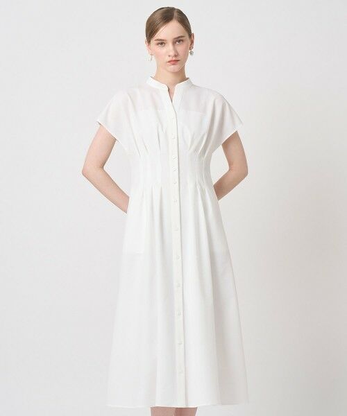 ANAYI / アナイ ロング・マキシ丈ワンピース | サッカーストレッチタックフレア ワンピース | 詳細2