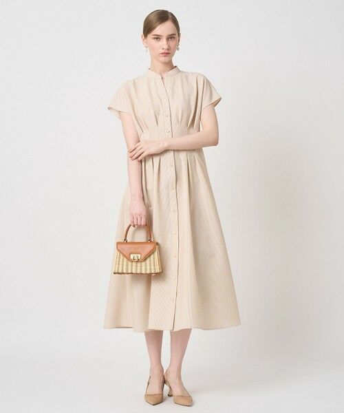 ANAYI / アナイ ロング・マキシ丈ワンピース | サッカーストレッチタックフレア ワンピース | 詳細11