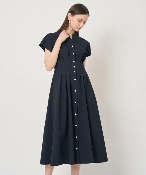 ANAYI / アナイ ロング・マキシ丈ワンピース | サッカーストレッチタックフレア ワンピース | 詳細20