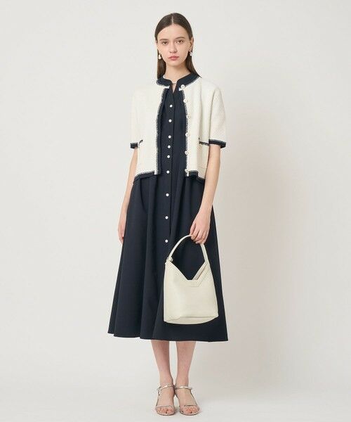 ANAYI / アナイ ロング・マキシ丈ワンピース | サッカーストレッチタックフレア ワンピース | 詳細22