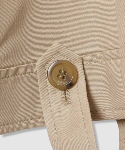 ANAYI / アナイ ポンチョ | 撥水ツイルケープスタンドコート | 詳細9