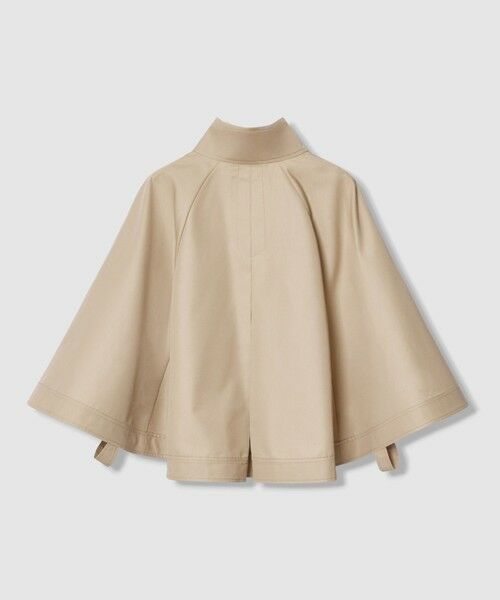 ANAYI / アナイ ポンチョ | 撥水ツイルケープスタンドコート | 詳細8