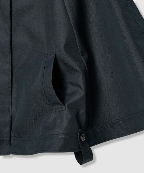 ANAYI / アナイ ポンチョ | 撥水ツイルケープスタンドコート | 詳細24