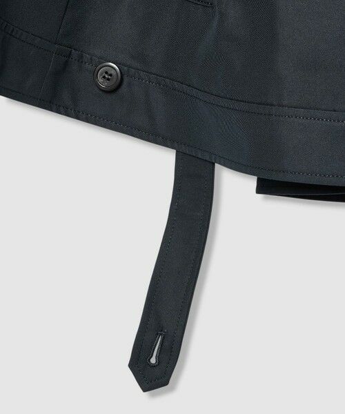 ANAYI / アナイ ポンチョ | 撥水ツイルケープスタンドコート | 詳細26