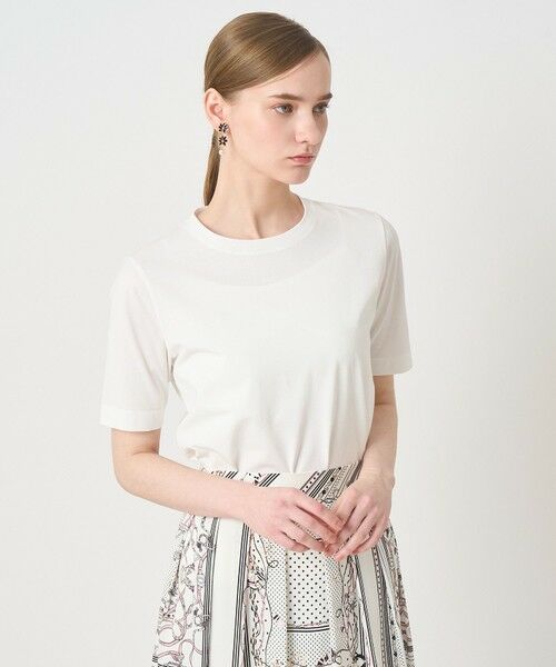 ANAYI / アナイ Tシャツ | コットン天竺半袖レギュラー プルオーバー | 詳細1