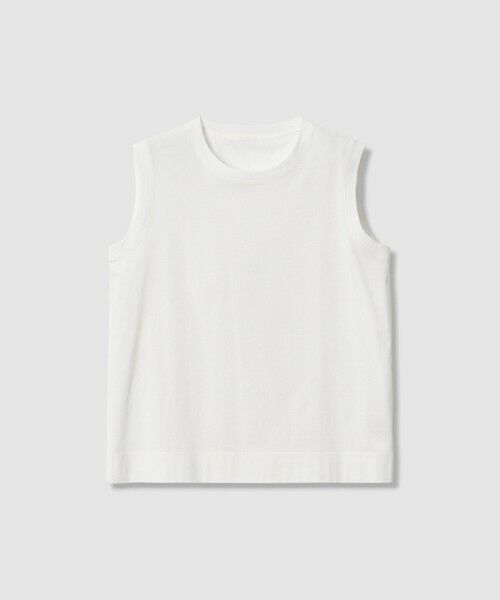 ANAYI / アナイ キャミソール・チューブトップ | コットン天竺ノースリレギュラー プルオーバー | 詳細14