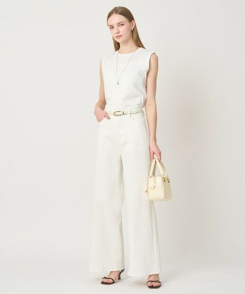 ANAYI / アナイ キャミソール・チューブトップ | コットン天竺ノースリレギュラー プルオーバー | 詳細6