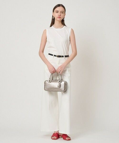 ANAYI / アナイ キャミソール・チューブトップ | コットン天竺ノースリレギュラー プルオーバー | 詳細8