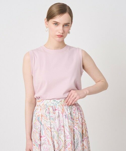 ANAYI / アナイ キャミソール・チューブトップ | コットン天竺ノースリレギュラー プルオーバー | 詳細19