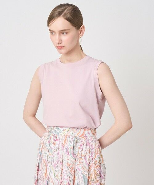 ANAYI / アナイ キャミソール・チューブトップ | コットン天竺ノースリレギュラー プルオーバー | 詳細20