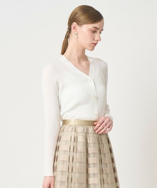 ANAYI / アナイ カーディガン・ボレロ | アセテートポリエステルVカーディガン | 詳細1