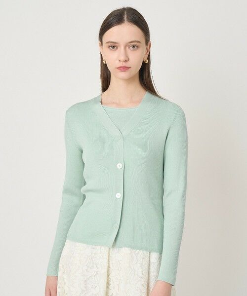 ANAYI / アナイ カーディガン・ボレロ | アセテートポリエステルVカーディガン | 詳細26