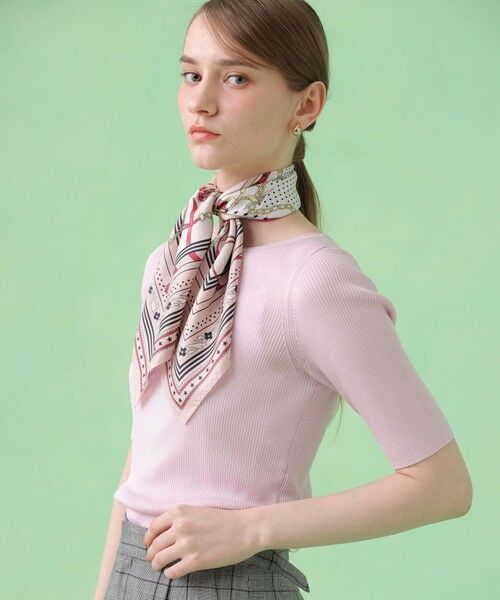 ANAYI / アナイ ニット・セーター | アセテートポリエステル半袖プルオーバー | 詳細24