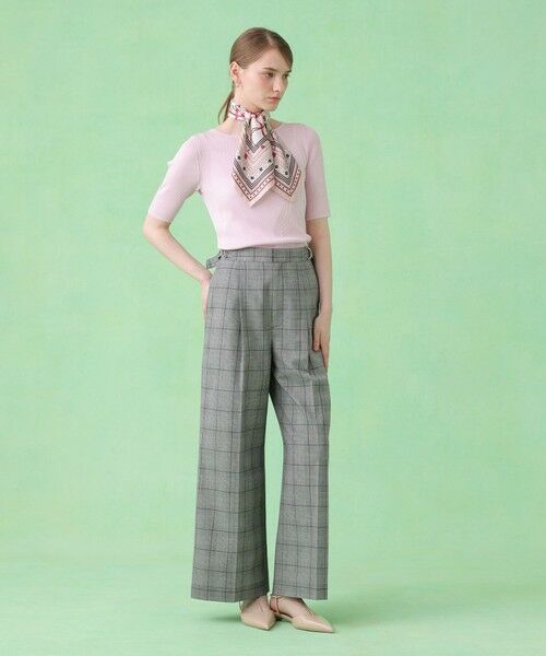 ANAYI / アナイ ニット・セーター | アセテートポリエステル半袖プルオーバー | 詳細25