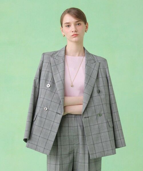 ANAYI / アナイ ニット・セーター | アセテートポリエステル半袖プルオーバー | 詳細26