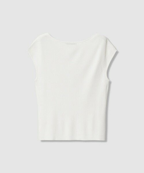 ANAYI / アナイ ニット・セーター | レーヨンポリエステルストレッチショルダー釦 プルオーバー | 詳細8