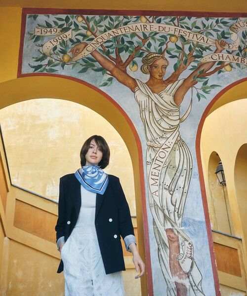 ANAYI / アナイ ニット・セーター | レーヨンポリエステルストレッチショルダー釦 プルオーバー | 詳細7