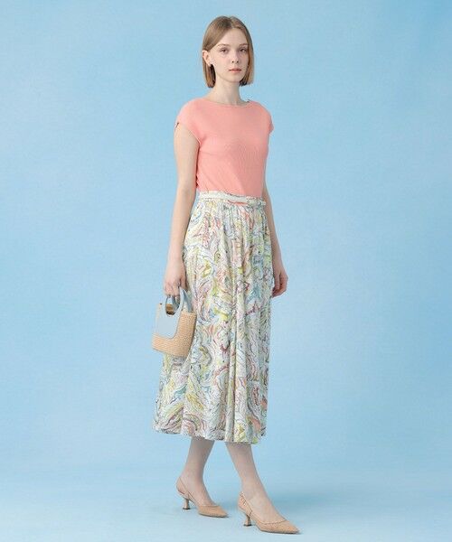 ANAYI / アナイ ニット・セーター | レーヨンポリエステルストレッチショルダー釦 プルオーバー | 詳細14