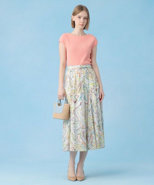 ANAYI / アナイ ニット・セーター | レーヨンポリエステルストレッチショルダー釦 プルオーバー | 詳細13