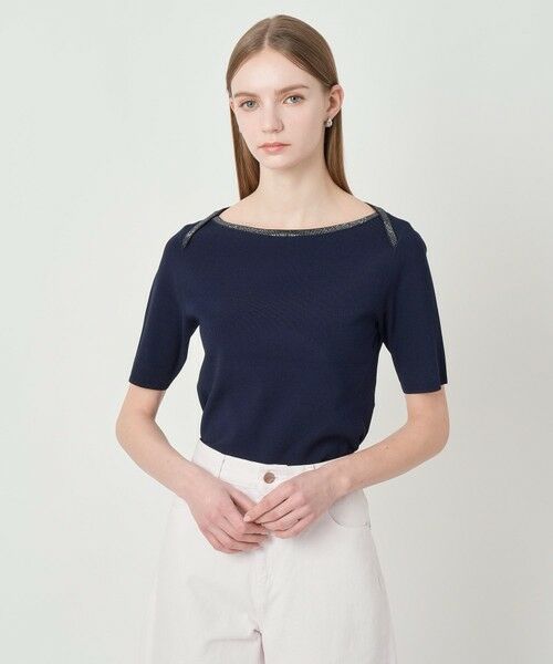 ANAYI / アナイ ニット・セーター | ステップビジュープルオーバー | 詳細30