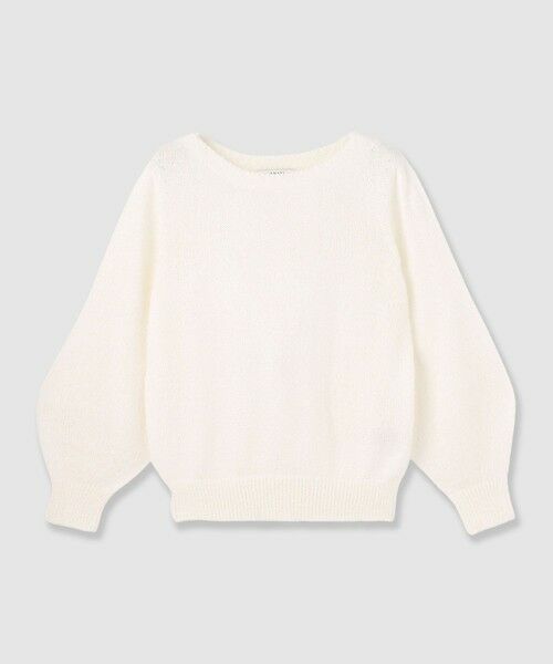 ANAYI / アナイ ニット・セーター | レーヨン和紙ミックスプルオーバー | 詳細5
