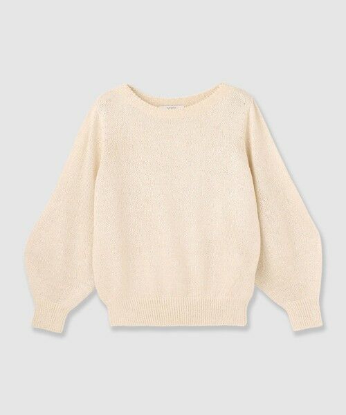 ANAYI / アナイ ニット・セーター | レーヨン和紙ミックスプルオーバー | 詳細15