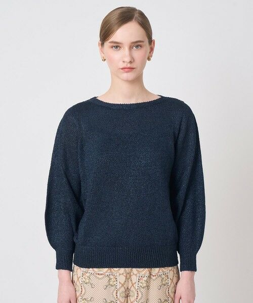 ANAYI / アナイ ニット・セーター | レーヨン和紙ミックスプルオーバー | 詳細18