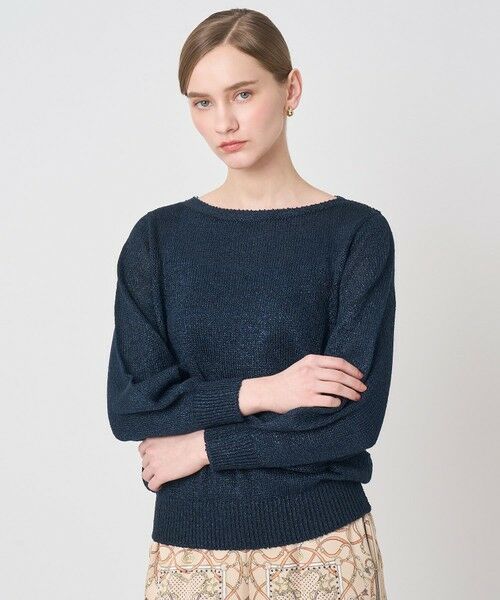 ANAYI / アナイ ニット・セーター | レーヨン和紙ミックスプルオーバー | 詳細21