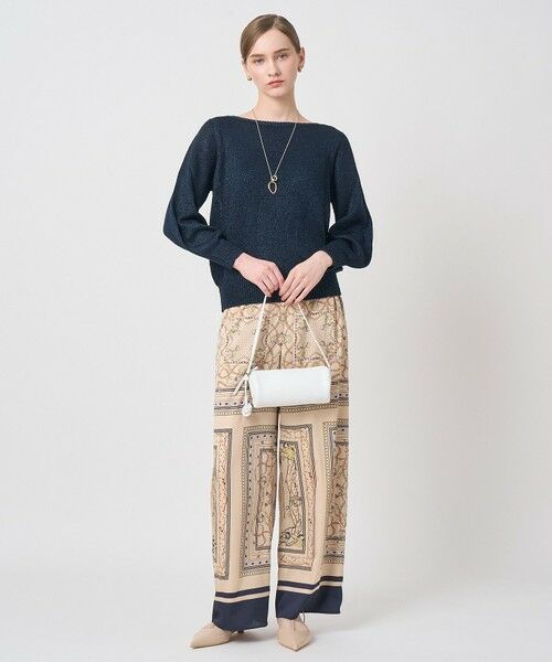 ANAYI / アナイ ニット・セーター | レーヨン和紙ミックスプルオーバー | 詳細23